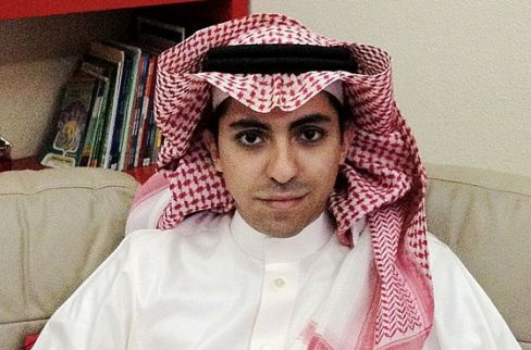 Picture of Raif Badawi (Arabic: رائف بدوي‎), a Saudi Arabian writer and activist. Picture by Ensaf Haidar |PEN International